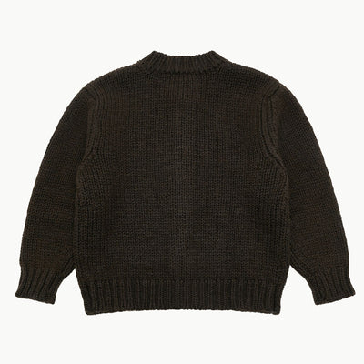 【AMOMENTO/アモーメント】<br>HAND KNITTED CARDIGAN <br>AM24FWW01CD