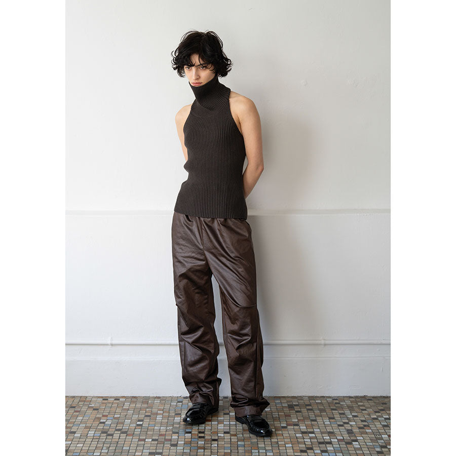 IIROT/イロット】Leather touch trouser 027-024-WP88の通販 「ONENESS ONLINE STORE」