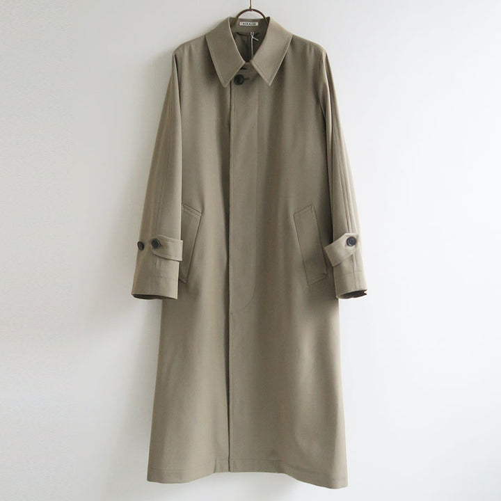 AURALEE/オーラリー】LIGHT WOOL MAX GABARDINE COAT A26SC06MGの通販