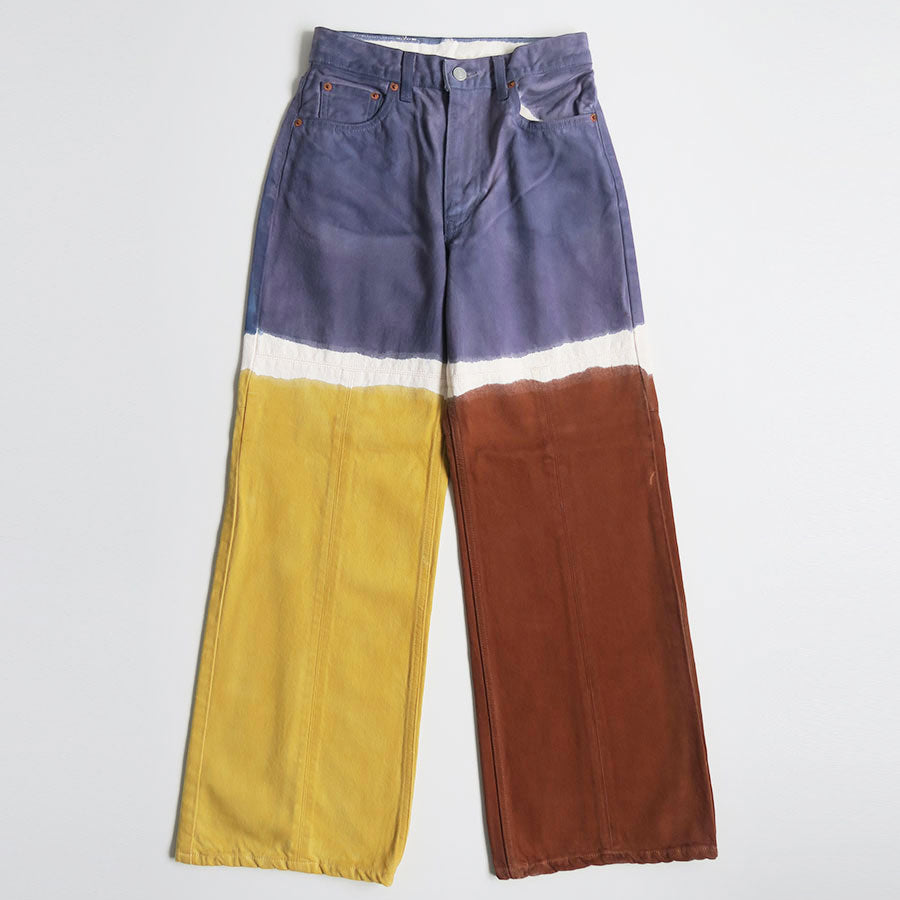 【kotohayokozawa/コトハヨコザワ】<br>HAND PAINTED PANTS <br>KT23A-PT03