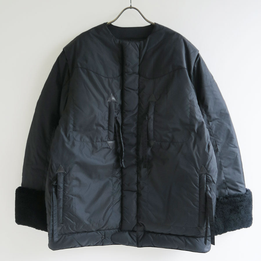 【JUN MIKAMI/ジュンミカミ】<br>Rocky Mountain Featherbed × JUN MIKAMI ダウンコート (カフス有り) <br>24AW-32-R