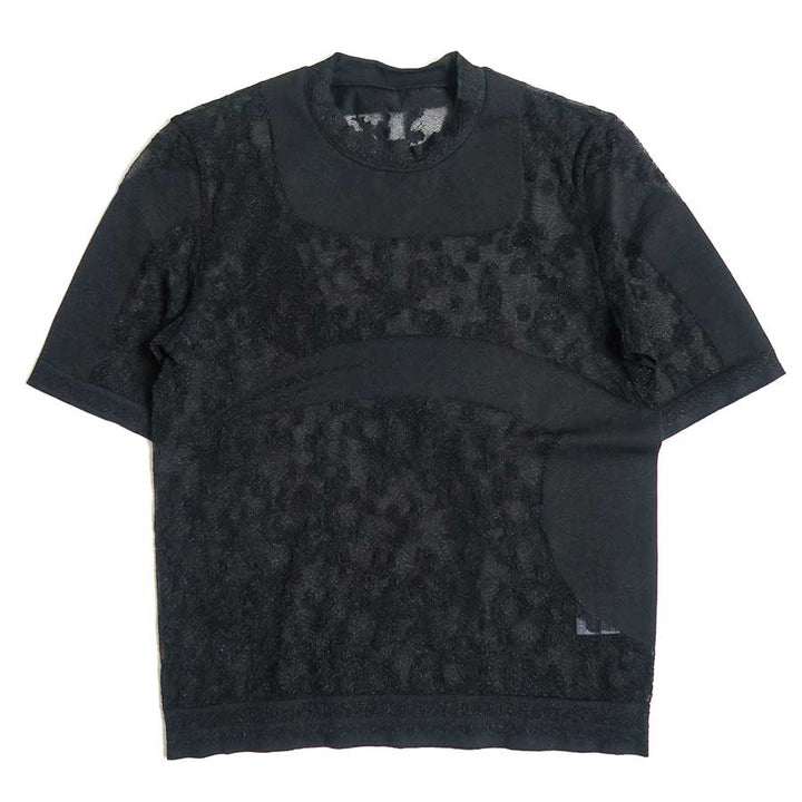 【超目玉枠】 Crew Kurogouchi/マメ】Knitted Mame Neck MM25FW-KN033の Top トップス