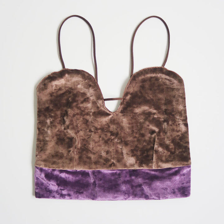 FUMIE TANAKA/フミエタナカ】velvet bustier F26A-41の通販 「ONENESS