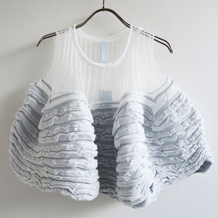CFCL/シーエフシーエル】POTTERY SWELL LUCENT GLITTER SLEEVELESS