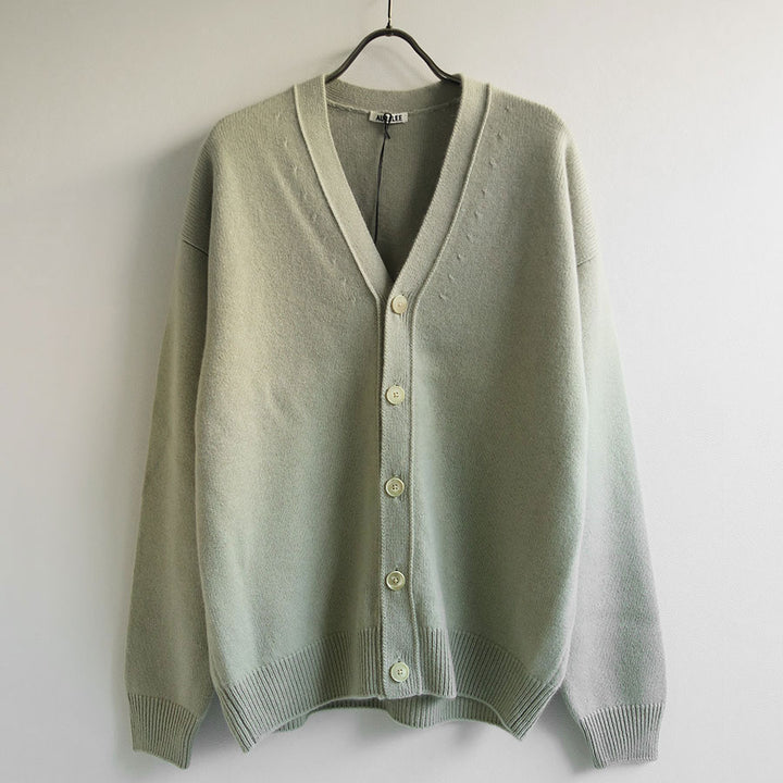 【AURALEE/オーラリー】BABY CASHMERE KNIT CARDIGAN A23AC06BCの通販 「ONENESS ONLINE  STORE」