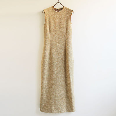 【9/19からポイント10%還元】<br>【AURALEE/オーラリー】<br>HOMESPUN TWEED DRESS <br>A25AD06HT