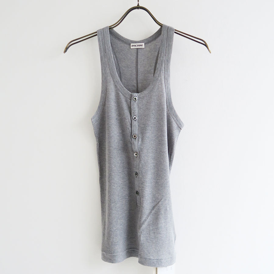 INSCRIRE/アンスクリア】Natural Mix Rib Layered T/T I25SS