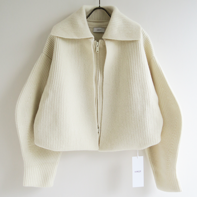 【IIROT/イロット】<br>Tasmania Lam Zip Jacket <br>032-025-KJ02