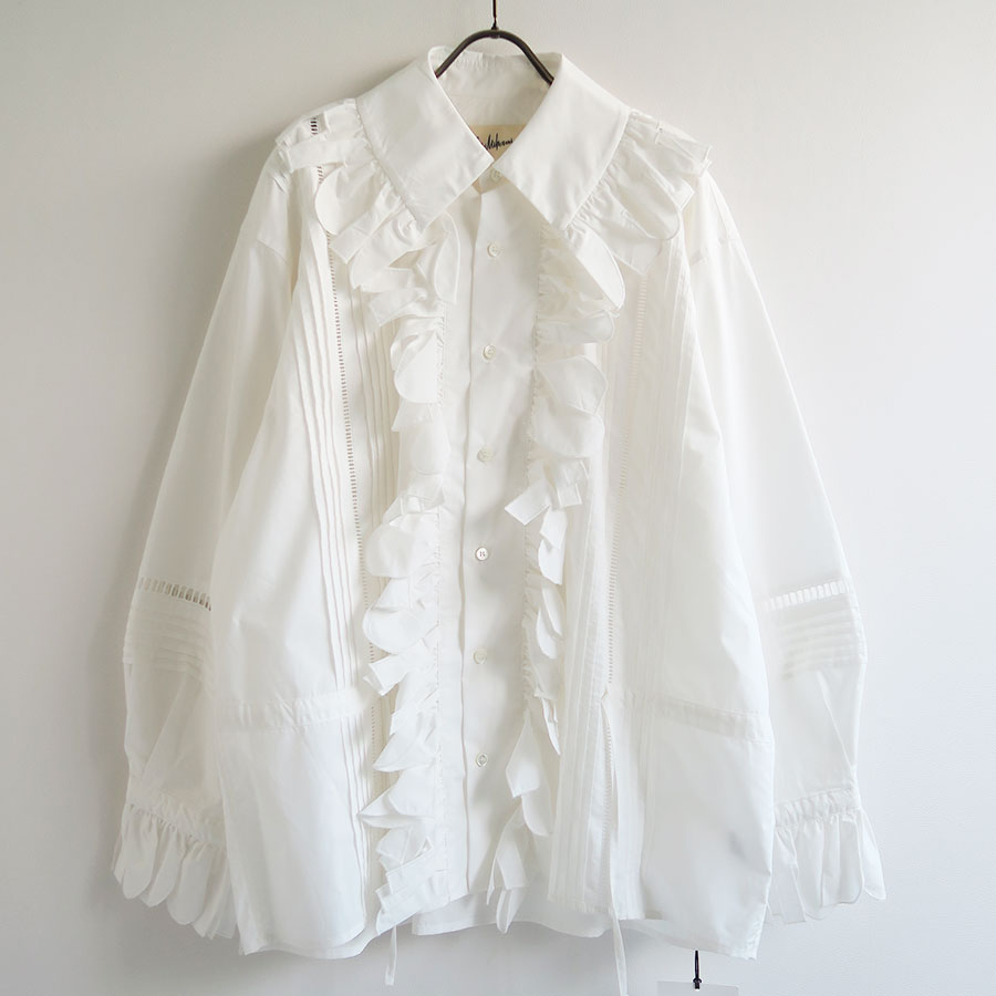 【JUN MIKAMI/ジュンミカミ】<br>ラッフルSH <br>25AW-5-J