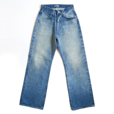 【AURALEE/オーラリー】<br>SELVEDGE FADED HEAVY DENIM PANTS <br>A24AP03DH