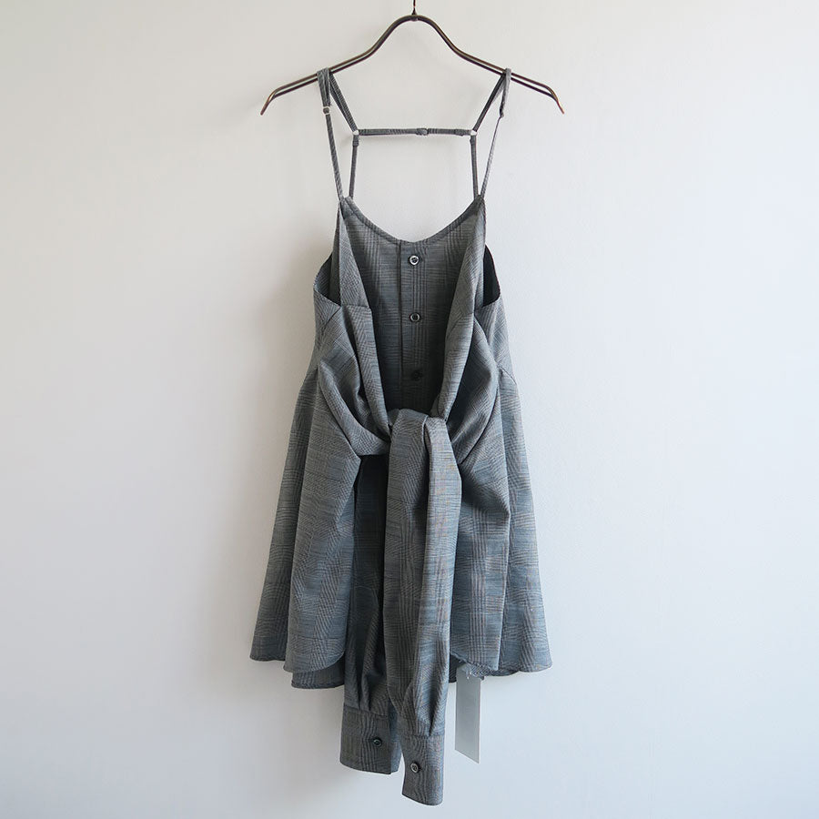 【RYU KAGA/リュウ カガ】<br>Wool tropical shirts camisole <br>85RB01D