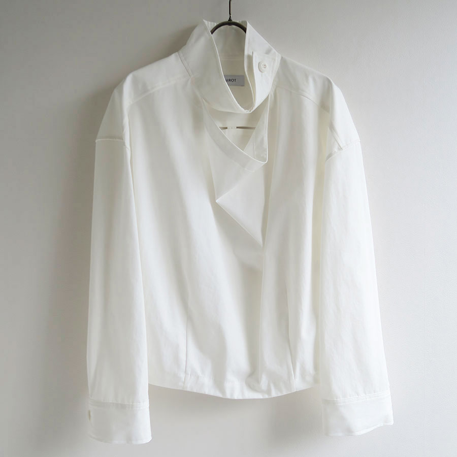 【IIROT/イロット】<br>Stand Pullover Blouse <br>025-024-WSH41
