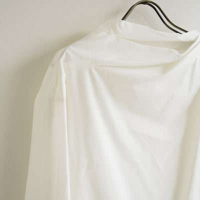 【PHOTOCOPIEU/フォトコピュー】<br>ASYMMETRIC SHIRT (ORENTHIA) <br>252ORA