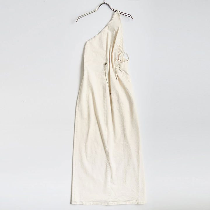 PHOTOCOPIEU/フォトコピュー】ONE-SHOULDER DRAWSTRING DRESS (GALLA D) 242GLDの通販  「ONENESS ONLINE STORE」