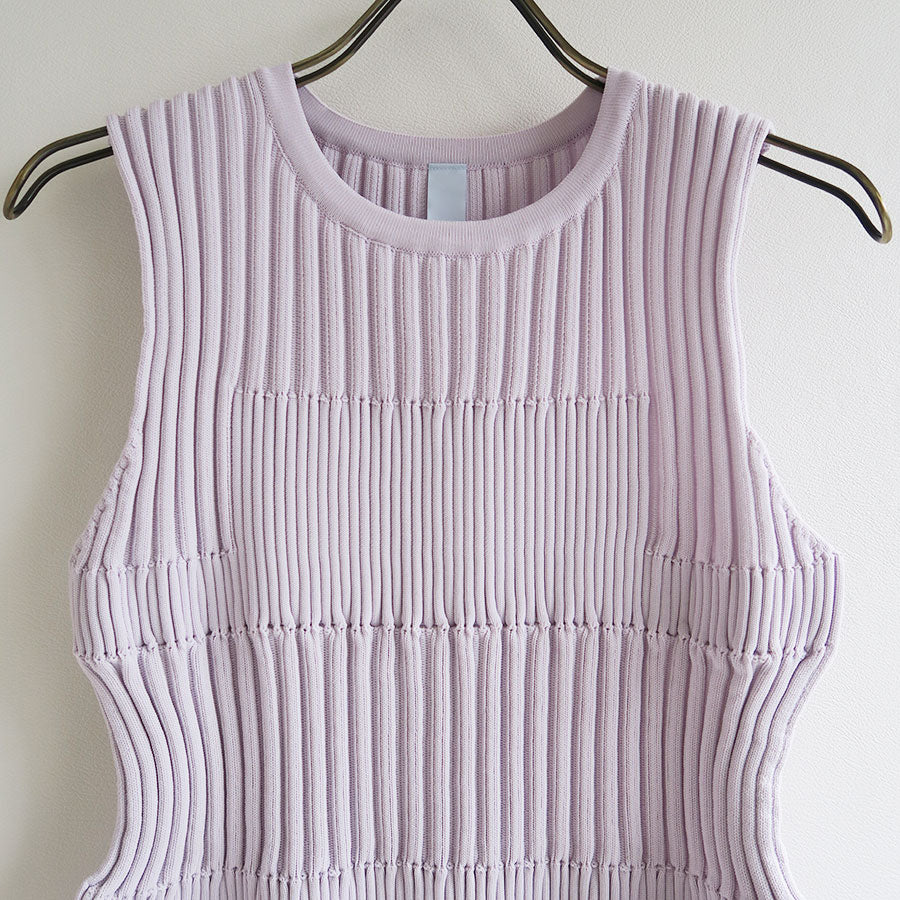 CFCL/シーエフシーエル】FLUTED SLEEVELESS MERMAID DRESS
