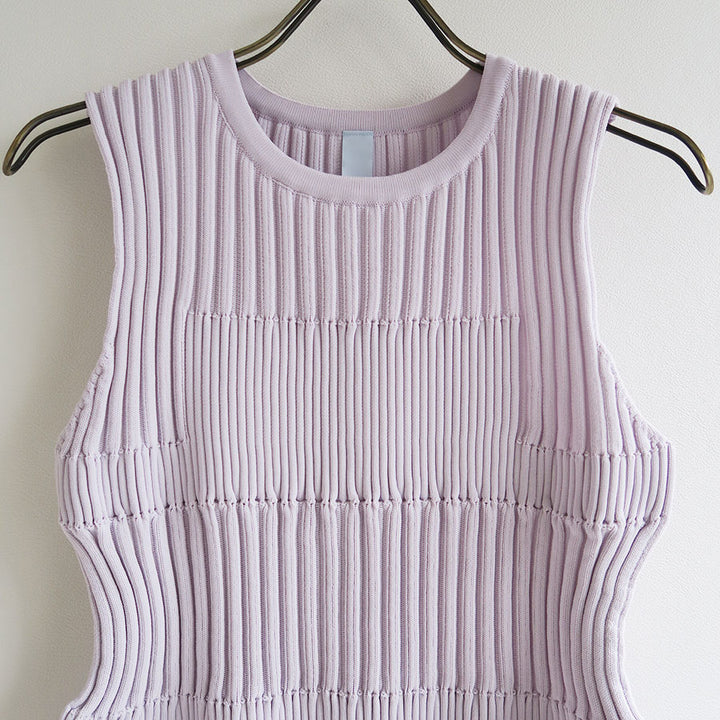 CFCL/シーエフシーエル】FLUTED SLEEVELESS MERMAID DRESS