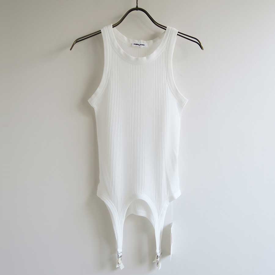 FUMIKA UCHIDA/フミカウチダ】NEEDLE DRAWING GATER TANKTOP Vsp
