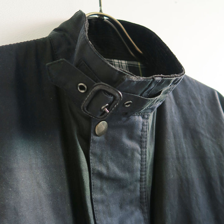 FUMIKA UCHIDA/フミカウチダ】OILED TARTAN PLAID SLEEVELESS HUNTER