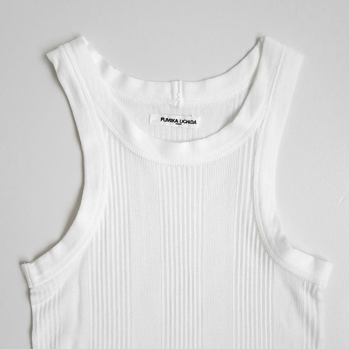 【FUMIKA UCHIDA/フミカウチダ】NEEDLE DRAWING TANK TOP Tsp-UW001の通販 「ONENESS ONLINE  STORE」