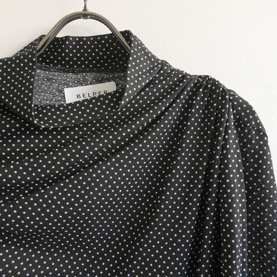 【BELPER/ベルパー】<br>DOT TWISTED TOP <br>2113-1424D