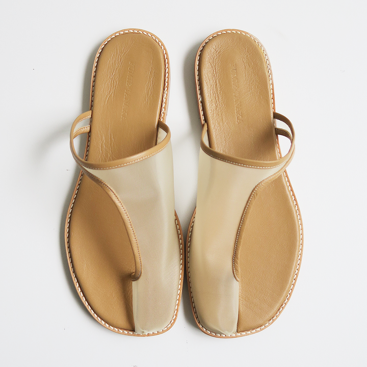 FUMIE TANAKA/フミエタナカ】sheer one finger sandals F26S-72の通販