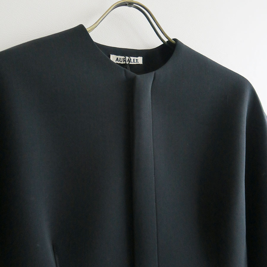 【AURALEE/オーラリー】<br>SPONGE WOOL TWILL HALF COAT <br>A25SC04SW