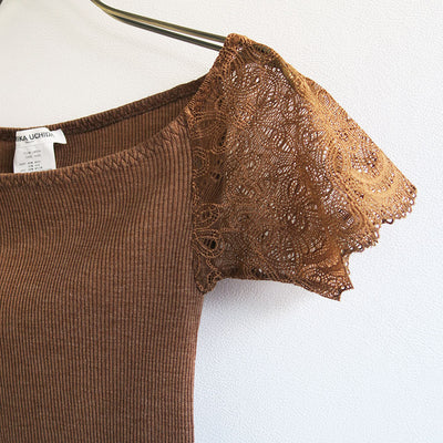 【FUMIKA UCHIDA/フミカウチダ】 <br>RIB OFF-SHOULDER UNDERWEAR <br>W-UW004