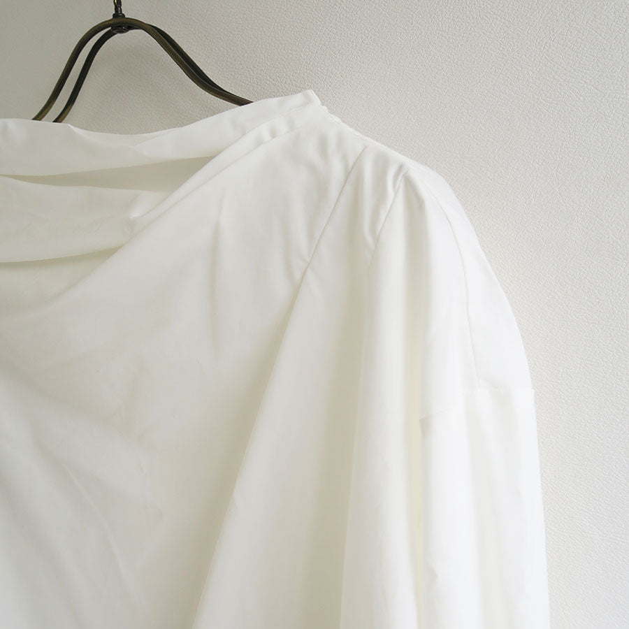 【PHOTOCOPIEU/フォトコピュー】<br>ASYMMETRIC SHIRT (ORENTHIA) <br>252ORA