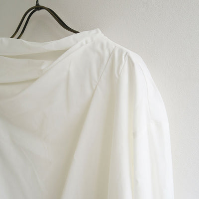 【PHOTOCOPIEU/フォトコピュー】<br>ASYMMETRIC SHIRT (ORENTHIA) <br>252ORA