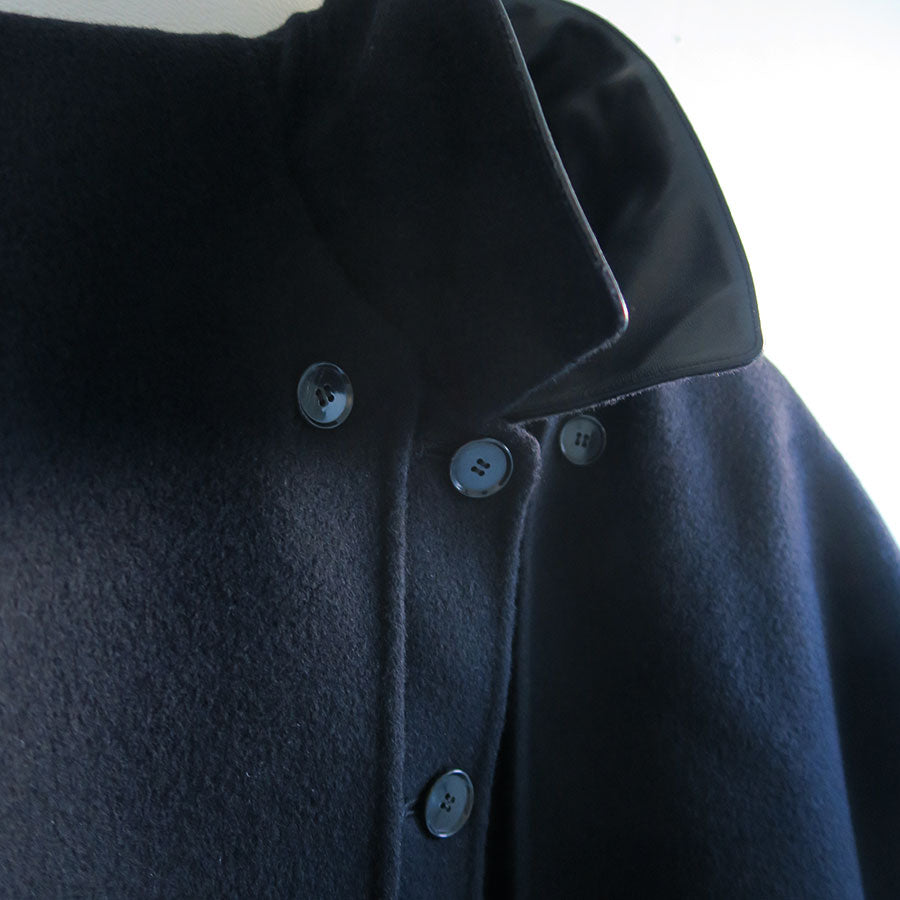 【IIROT/イロット】<br>Double Cross Wool Shirt Jacket <br>032-025-WJ48