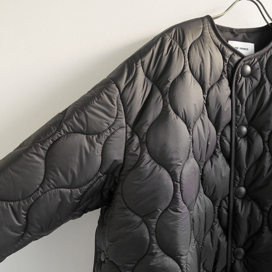 【THE RERACS/ザ・リラクス】<br>RERACS QUILTING COAT <br>24FW-RECT-420L-J