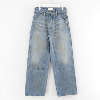 【SUGARHILL/シュガーヒル】<br>FADED MODERN DENIM PANTS DOUBLE KNEE <br>25330405