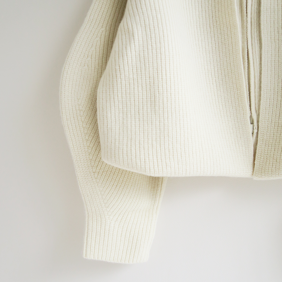 【IIROT/イロット】<br>Tasmania Lam Zip Jacket <br>032-025-KJ02
