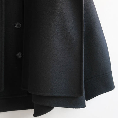 【IIROT/イロット】<br>Double Cross Wool Shirt Jacket <br>032-025-WJ48