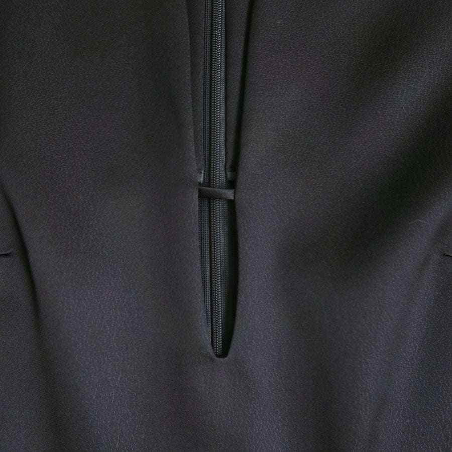 【Mame Kurogouchi/マメ】<br>Embossed Leather Motif Triacetate Dress <br>MM25FW-DR054