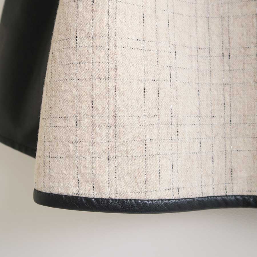 【GREED/グリード】<br>KASURI Knot Slub Tweed Blouse <br>6080100039