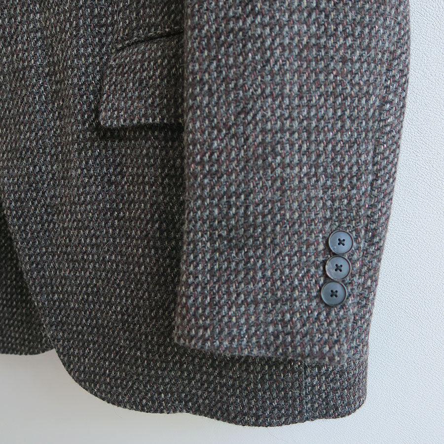 【AURALEE/オーラリー】<br>ALPACA WOOL SILK TWEED OVER JACKET <br>A25AJ05LS