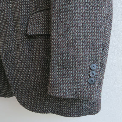 【AURALEE/オーラリー】<br>ALPACA WOOL SILK TWEED OVER JACKET <br>A25AJ05LS