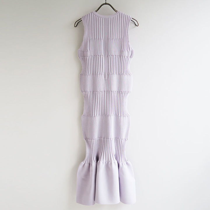 CFCL/シーエフシーエル】FLUTED SLEEVELESS MERMAID DRESS