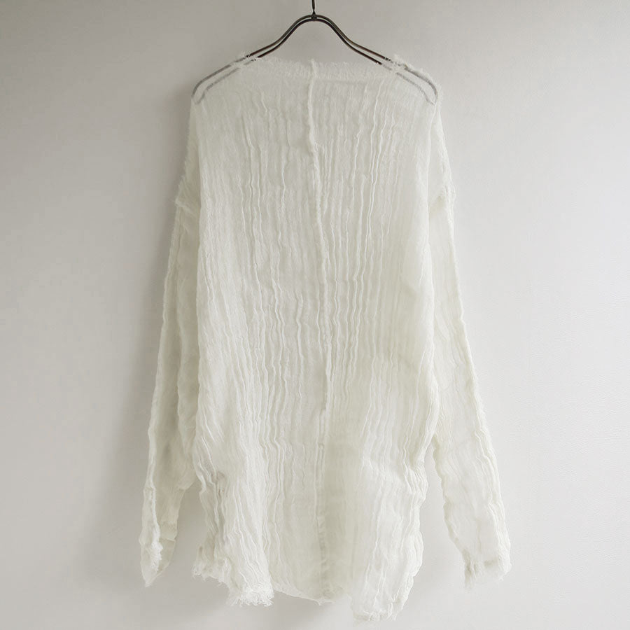 ERIKOKATORI/エリコカトリ】wool linen gawze l/s t EK7-1-1の通販