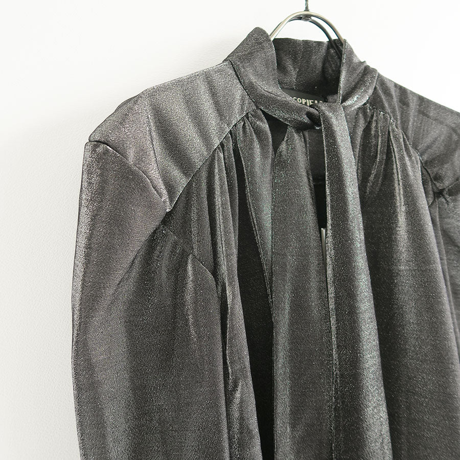 PHOTOCOPIEU/フォトコピュー】BOW COLLAR MINIDRESS (MARJO