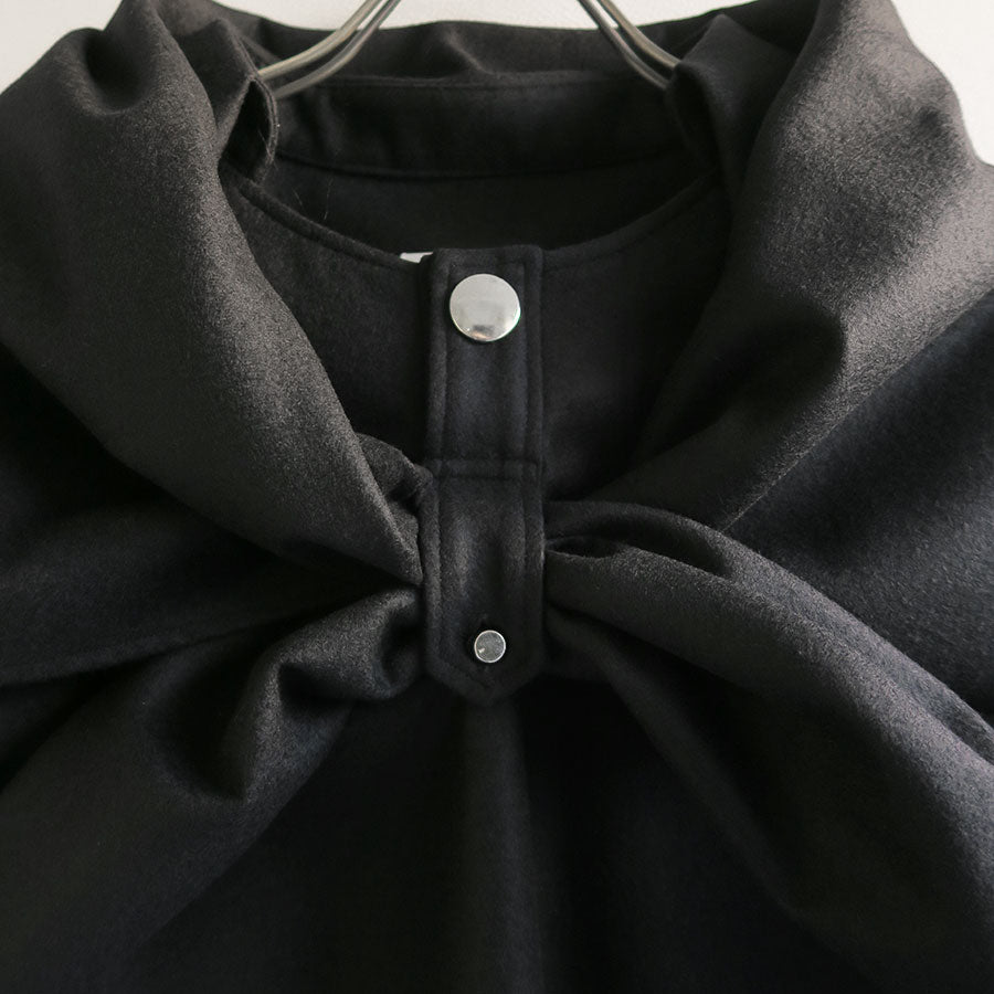トップス THE RERACS SCARF COLLAR PULLOVER VEST THE RERACS SCARF COLLAR PULLOVER VEST