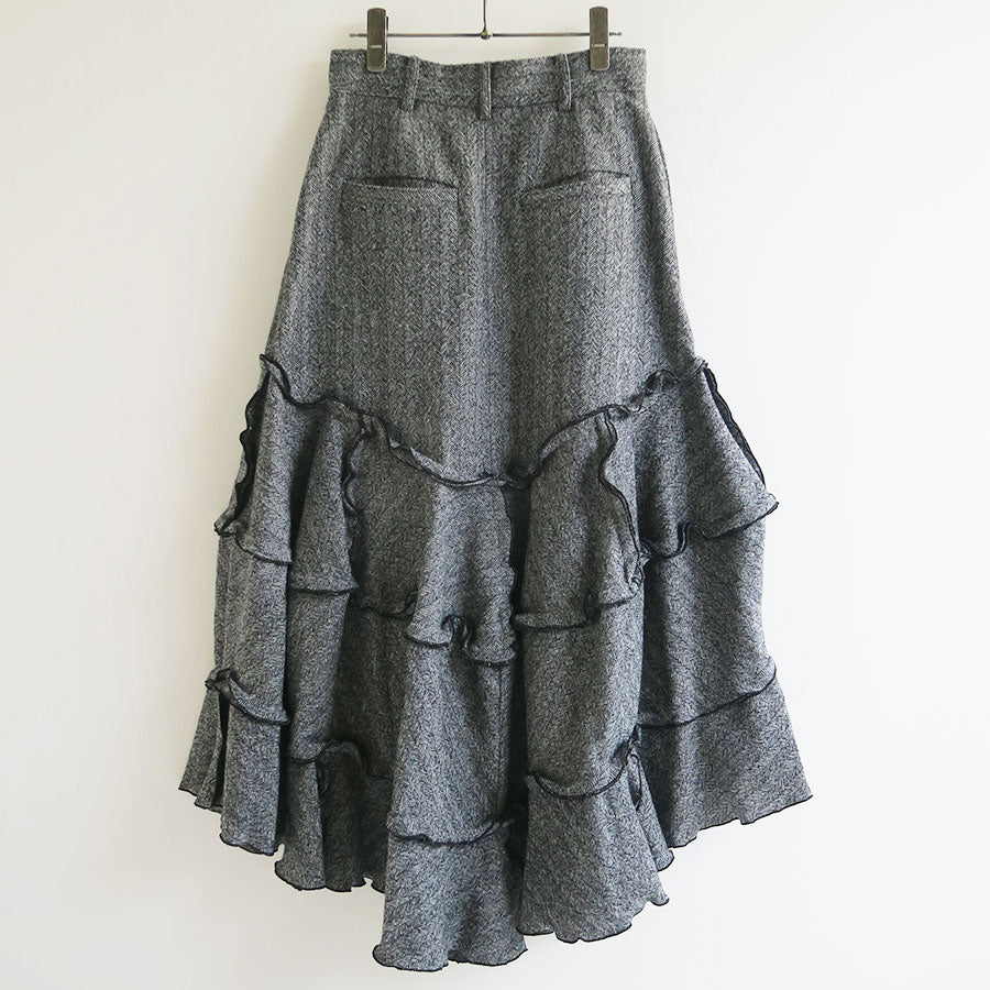 【FUMIE TANAKA/フミエタナカ】 <br>frill sk <br>F25A-39