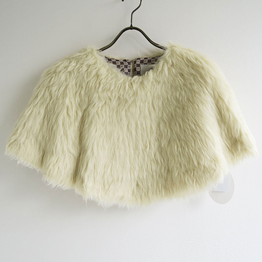 【FUMIE TANAKA/フミエタナカ】hur cape <br>F23A-18