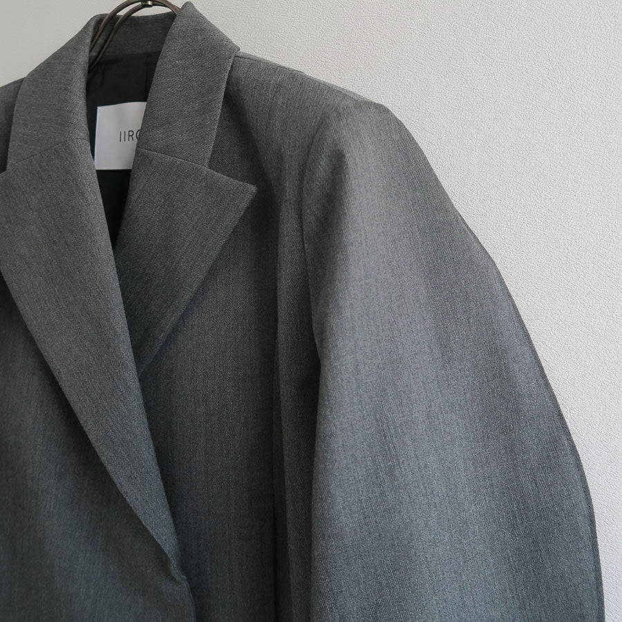 【IIROT/イロット】<br>Cropped Over Size Jacket <br>023-023-WJ24