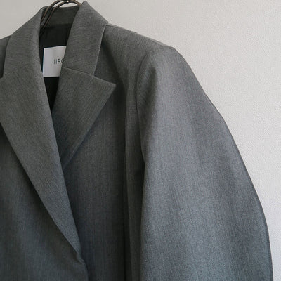 【IIROT/イロット】<br>Cropped Over Size Jacket <br>023-023-WJ24