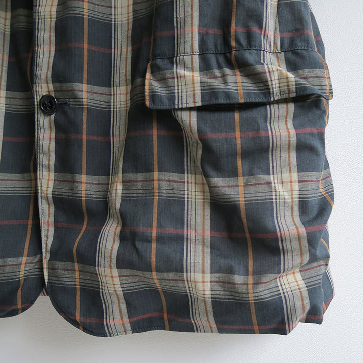 FUMIKA UCHIDA/フミカウチダ】Plaid Notched Lapel Single