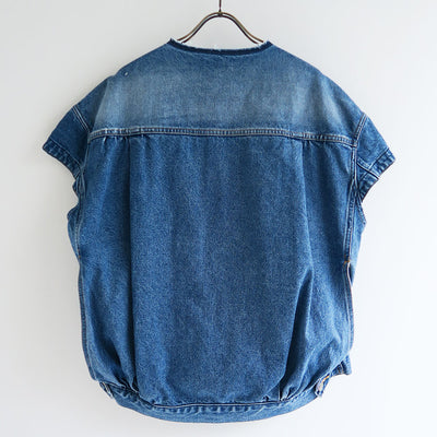 【RYU KAGA/リュウ カガ】<br>Cropped denim jacket <br>65RJ01A