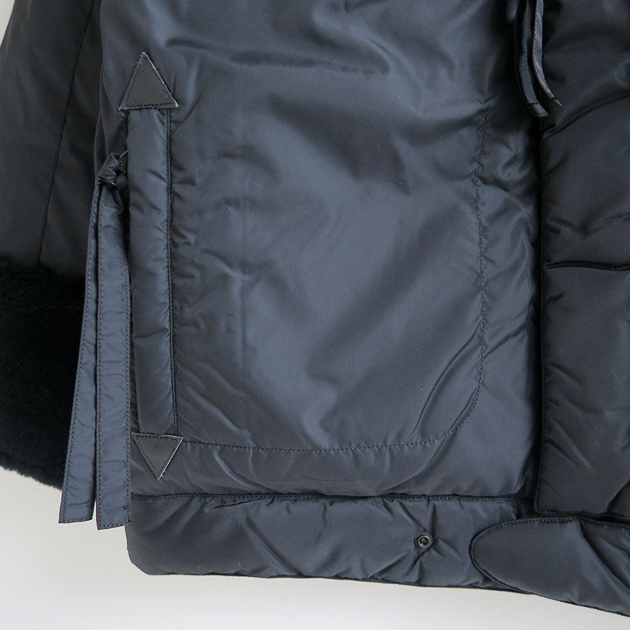 【JUN MIKAMI/ジュンミカミ】<br>Rocky Mountain Featherbed × JUN MIKAMI ダウンコート (カフス有り) <br>24AW-32-R