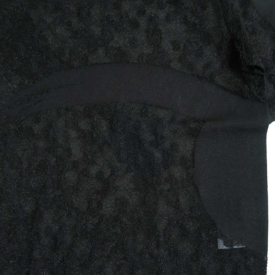 【Mame Kurogouchi/マメ】<br>Knitted Crew Neck Top <br>MM25FW-KN033